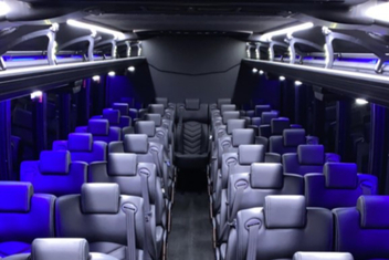 Brooklyn Charter Bus Interior