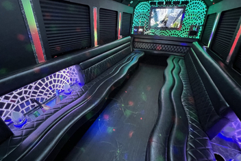 Brooklyn Limo Bus Interior