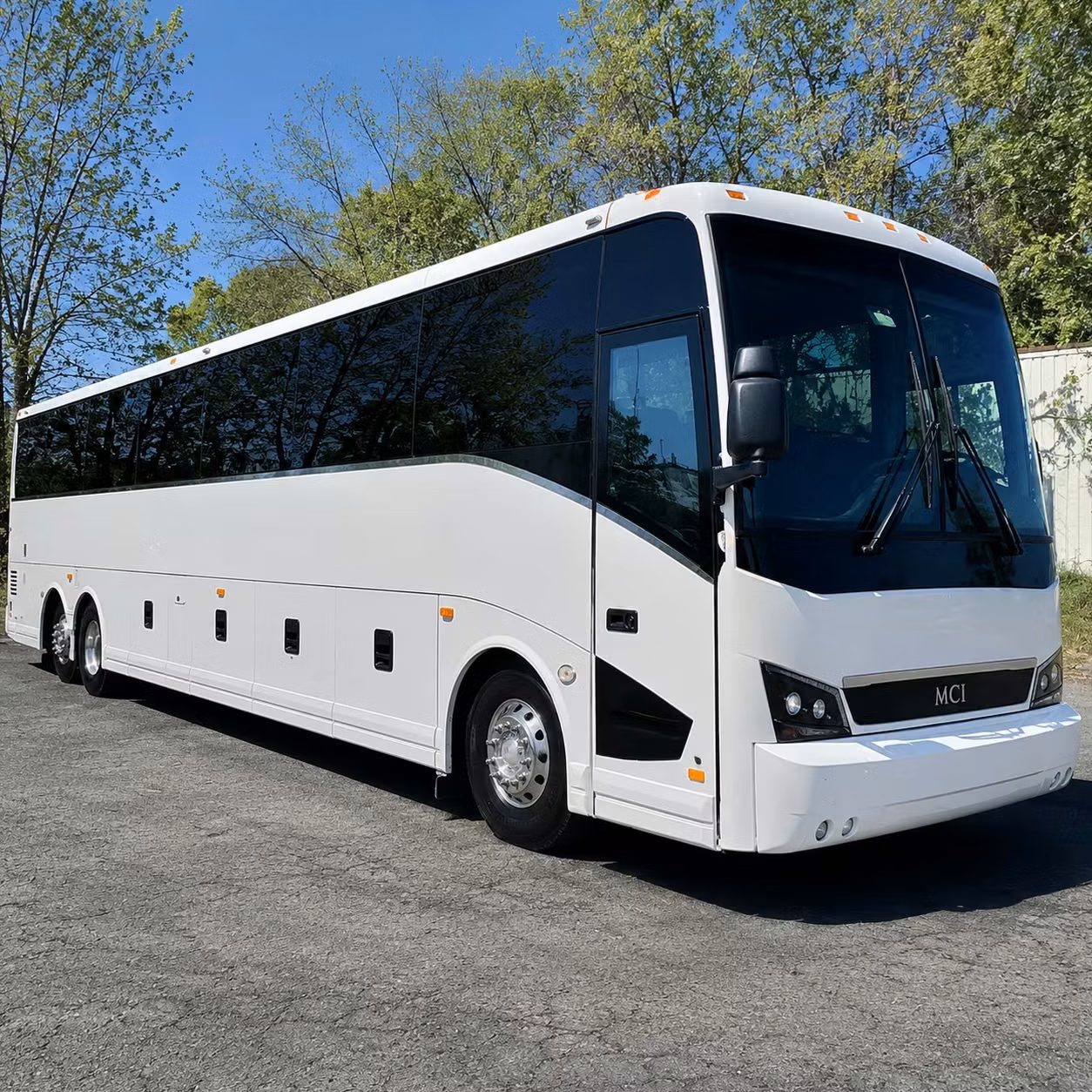 56 passenger charter bus