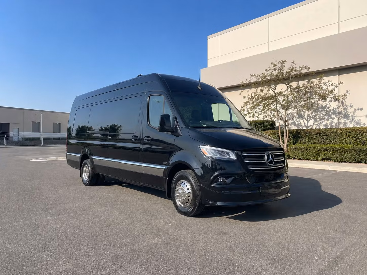 sprinter van with driver
